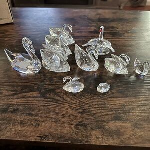 Swarovski crystal - multiple collections posted - looking to clean out - SWANS